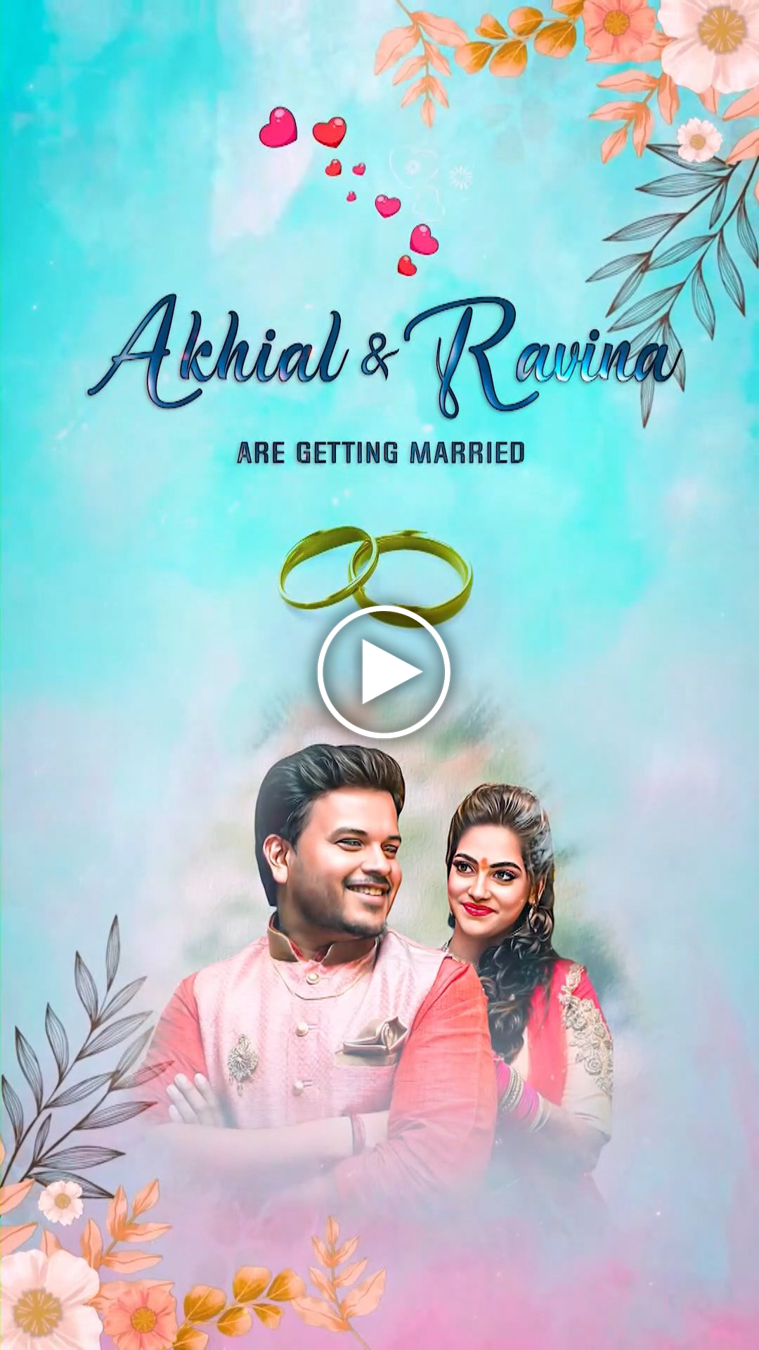 EBI-058 Wedding Invitation