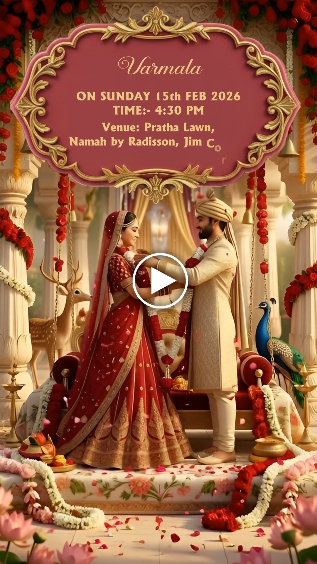 EBI-027 AI Wedding Invitation