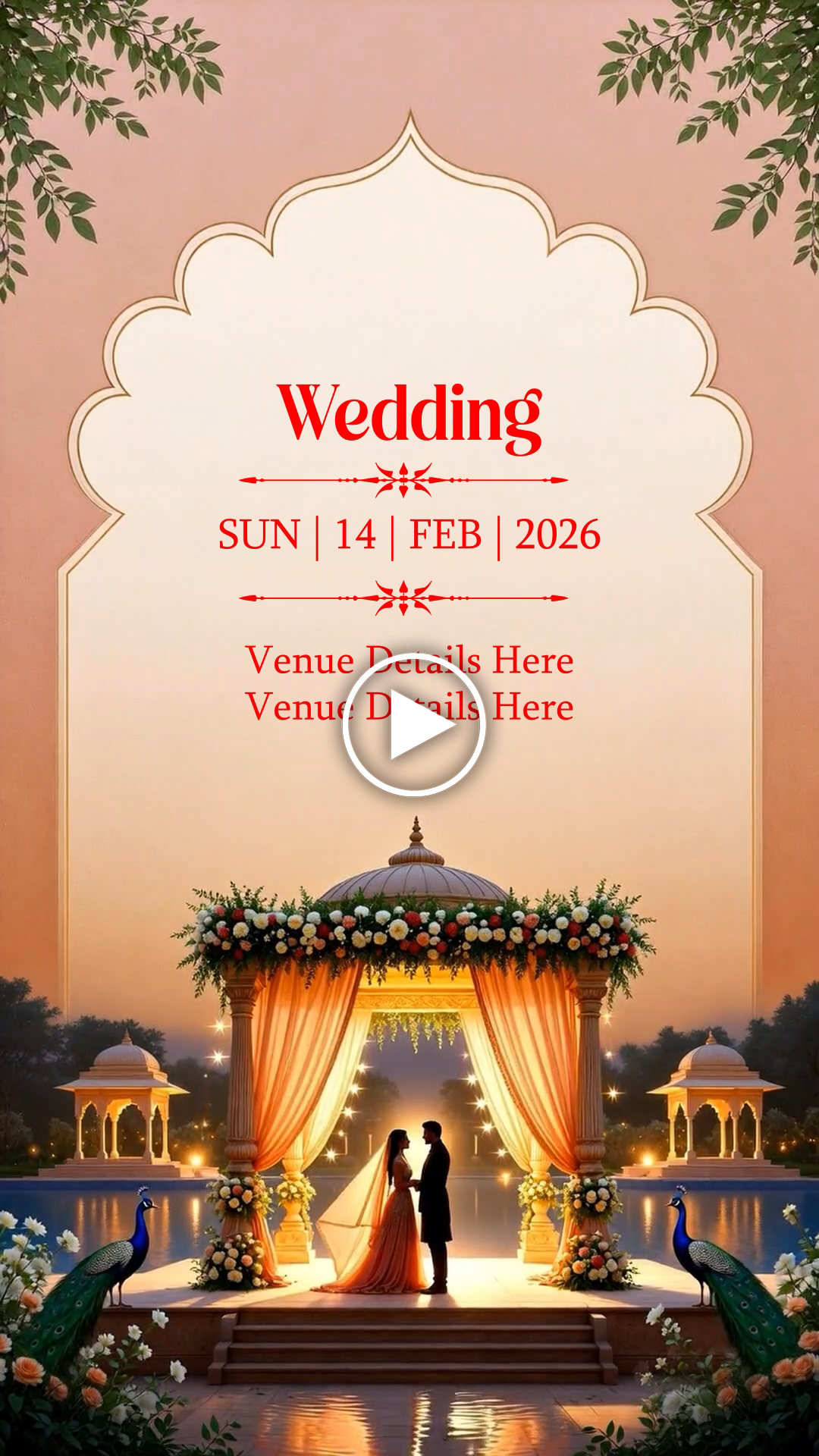 EBI-041 AI Wedding Invitation